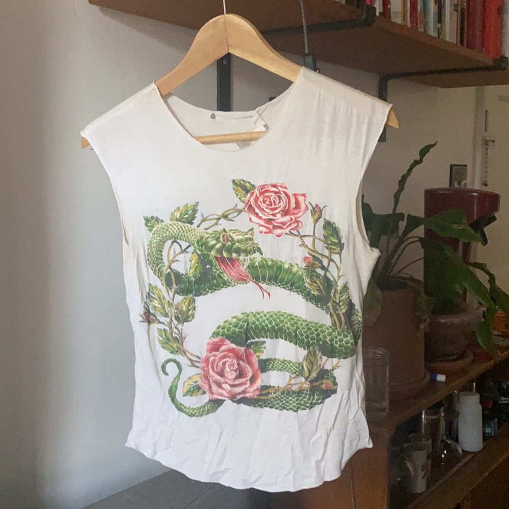 Glitter tank top